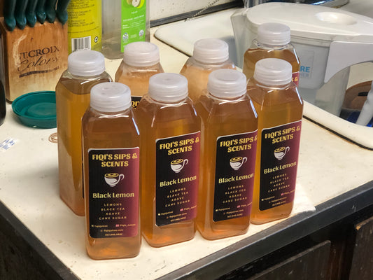 Black lemon 16oz - 8 pack
