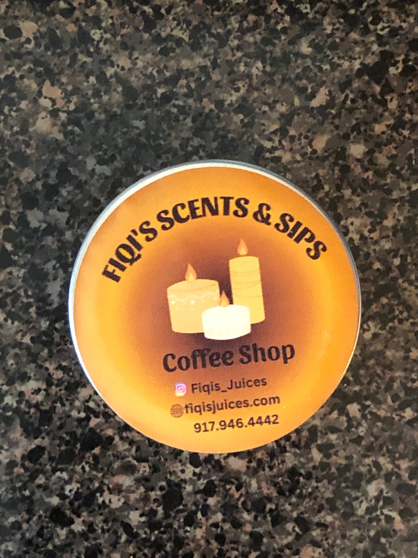 Coffee shop scented candles 4oz